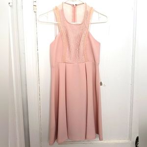 BCBGeneration Lace Halter Mini Dress -- Sz 0